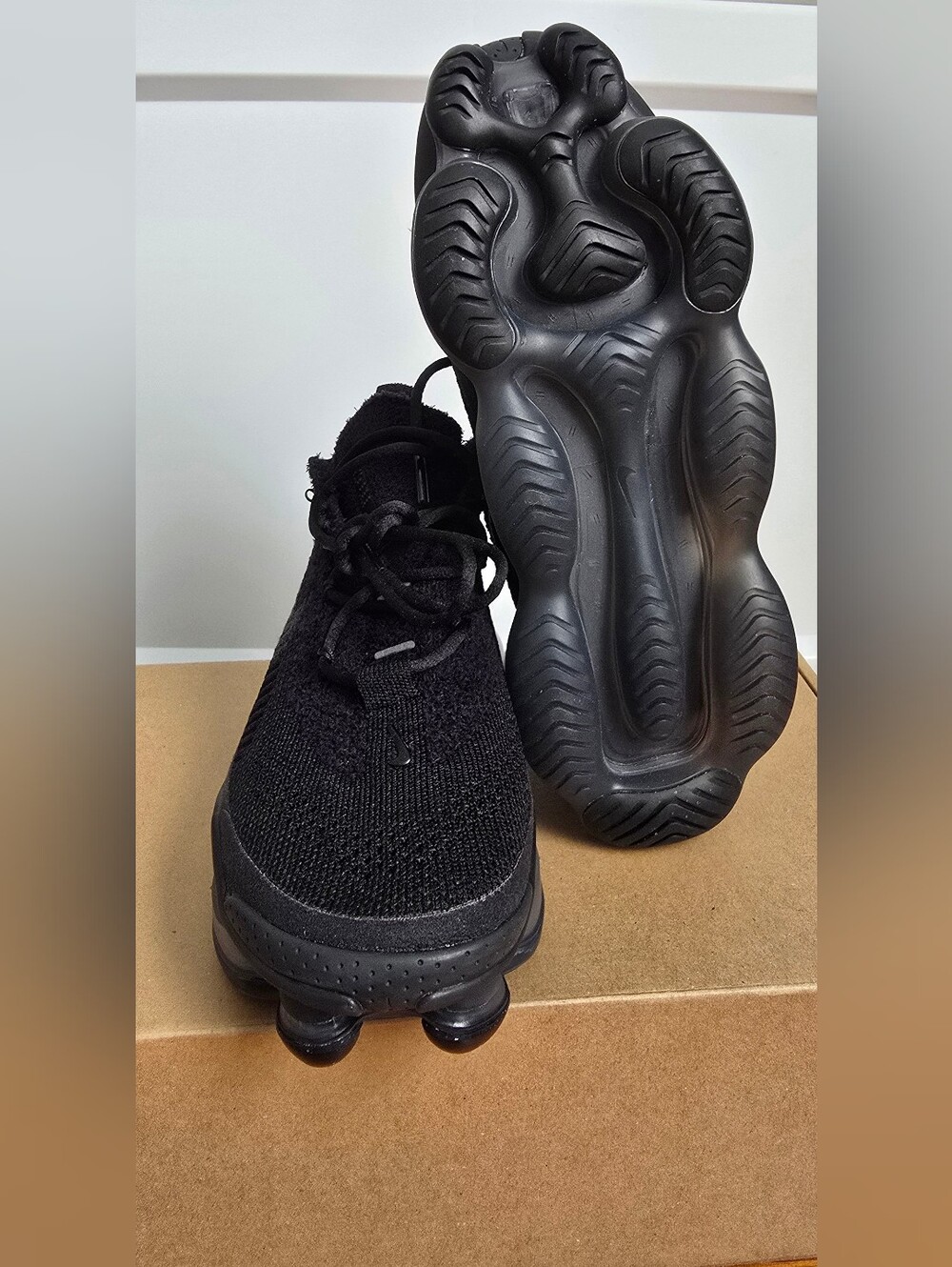 Nike Air Max Scorpion Flyknit Triple Black/Anthracite Women’s Size 7 | StockX - Picture 9 of 16